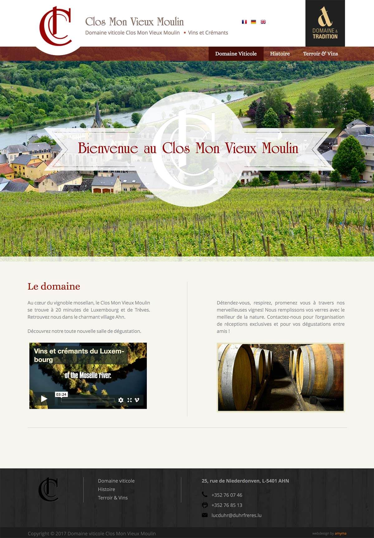 Wine estate DUHR Frères