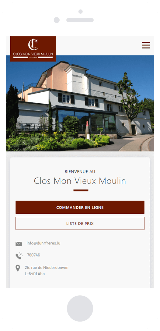 Duhr Fr&egrave;res - Clos Mon Vieux Moulin