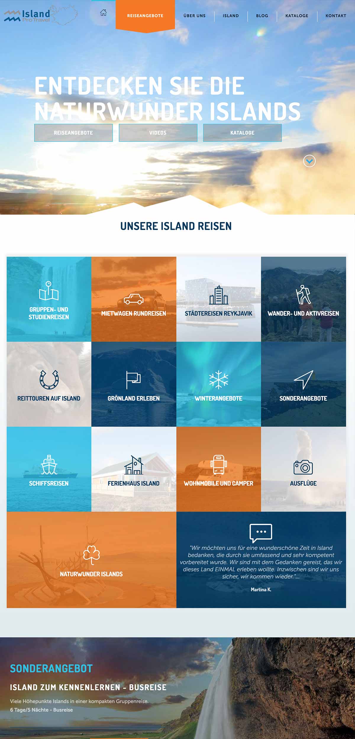 Reiseveranstalter Island ProTravel