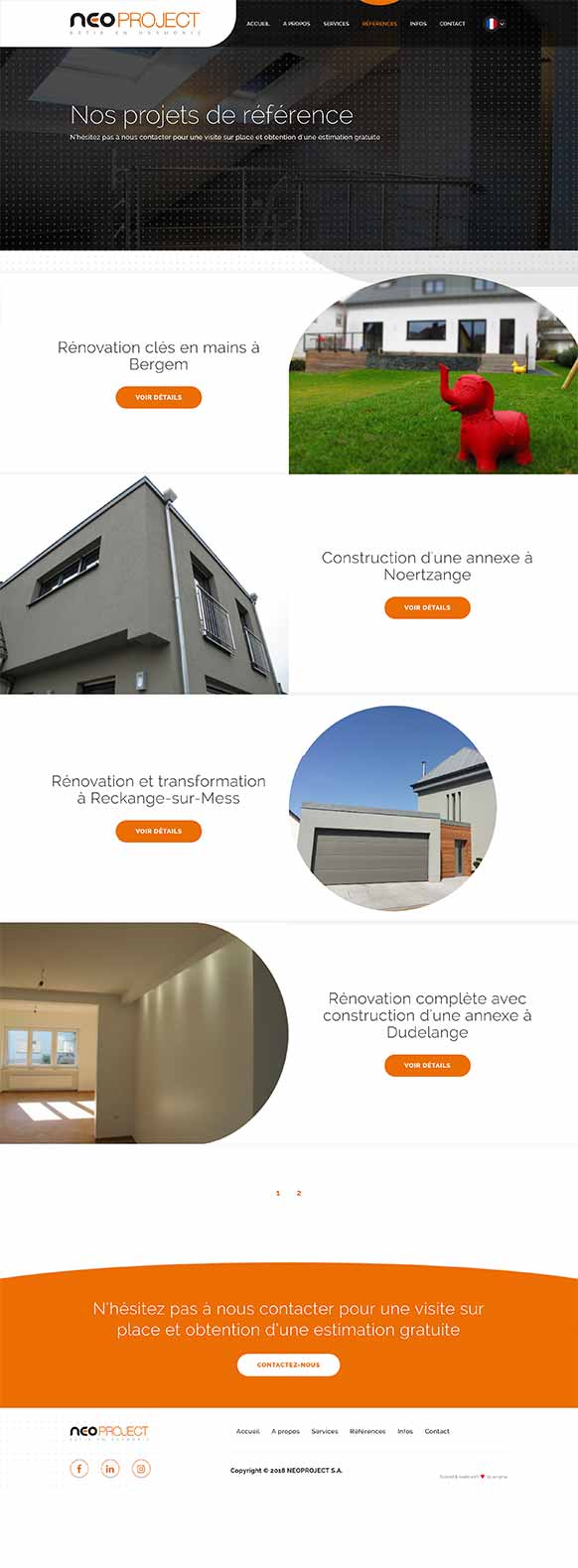 Entreprise de construction Neoproject