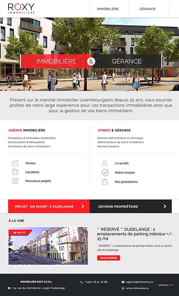 Agence immobilière Roxy