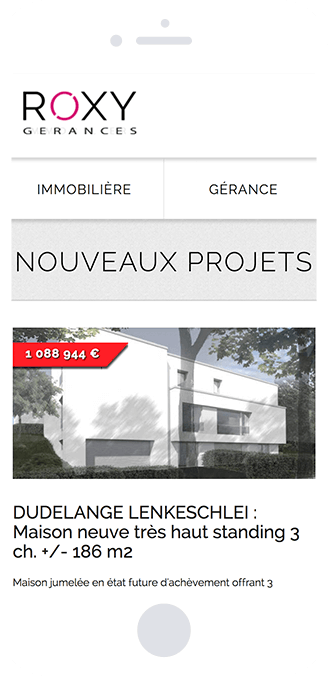 Agence immobilière Roxy