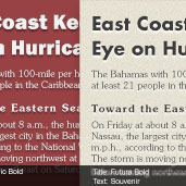 Schriften richtig kombinieren