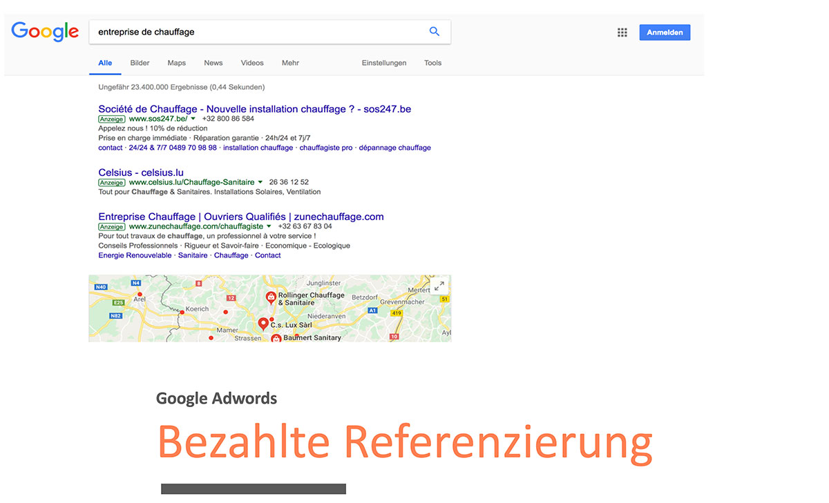 Bezahlte Referenzierung Bezahlte Referenzierung