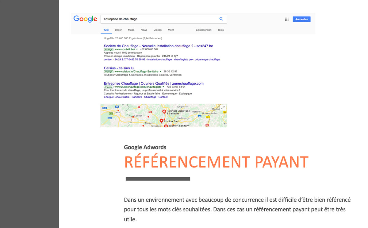 Référencement payant