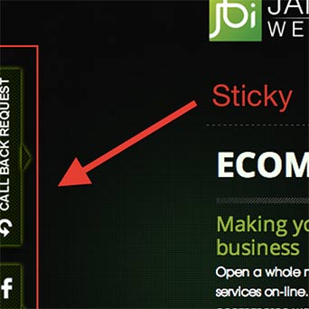 Pros and cons of sticky navigation
